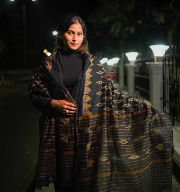 Red Coffee Sambalpuri Saree (Copy)