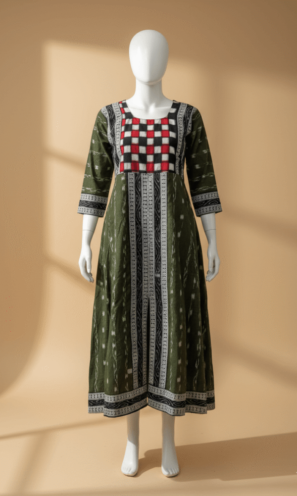 Sambalpuri cotton kurti